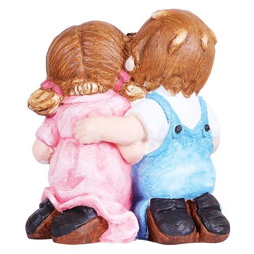 Boy & Girl Pot Planter Garden and Balcony Decoration