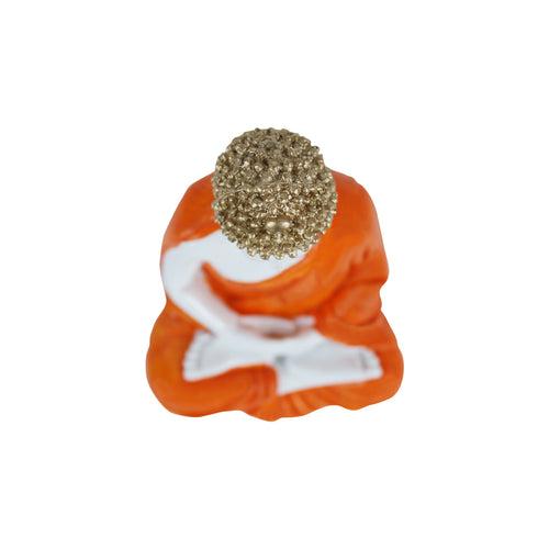 (5 inch) Small Buddha Statue (Orange)