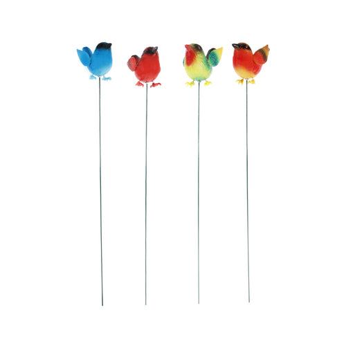 (Set of 4) Bird Garden Stake/Stick for Garden Decoration