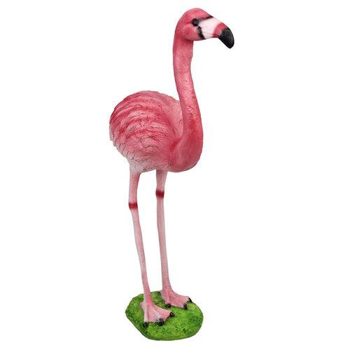 17 inches Height Small Flamingo Statue for Home & Garden