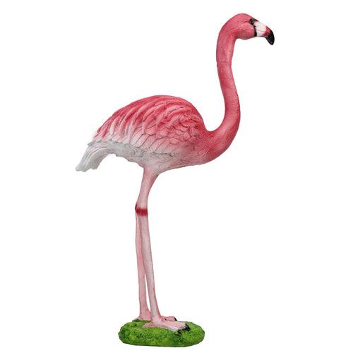 17 inches Height Small Flamingo Statue for Home & Garden