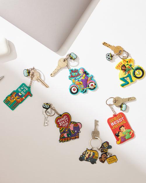 Chumbak Classic Best Brother Keychain