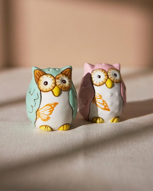 Owl-some Salt & Pepper Cellar Set