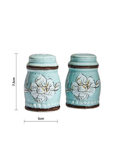 Flora Bird Salt & Pepper Cellar Set