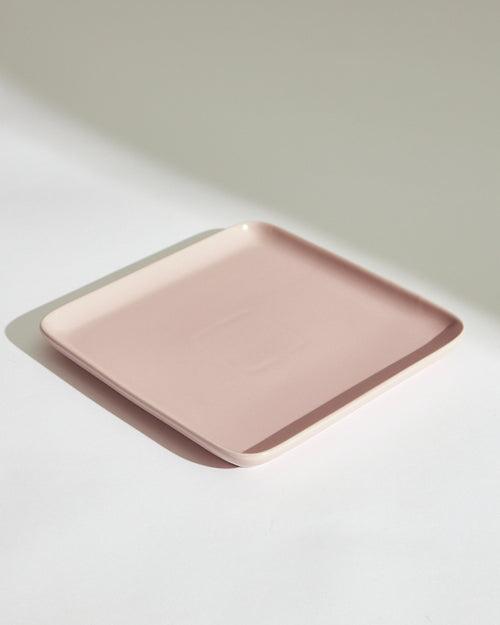 Essentials Snack Plate 7.5", Pink