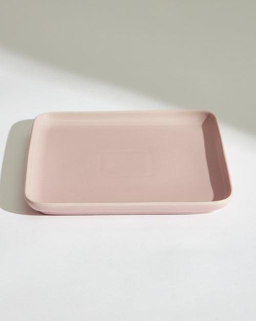 Essentials Snack Plate 7.5", Pink