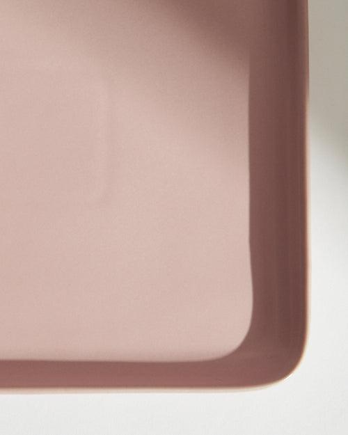 Essentials Snack Plate 7.5", Pink