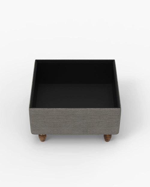 Modern Trunk Storage Ottoman - Bangalore Grey