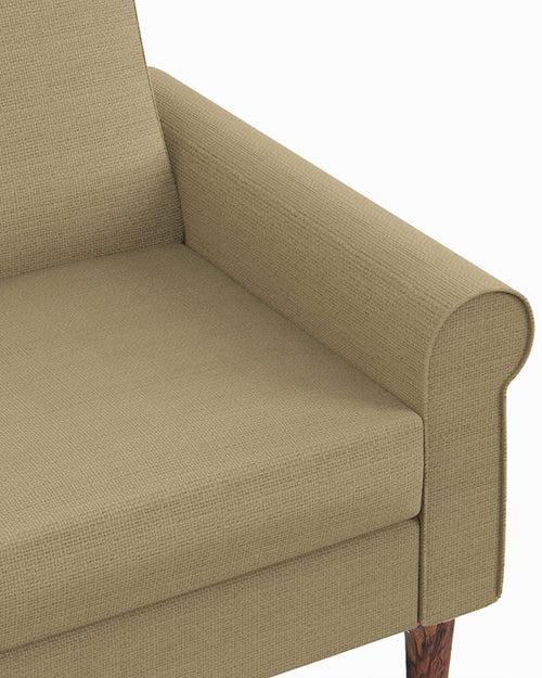 Colonial Couch 3 Seater Beach Beige Beige