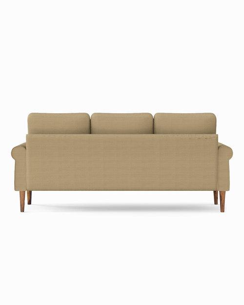 Colonial Couch 3 Seater Beach Beige Beige