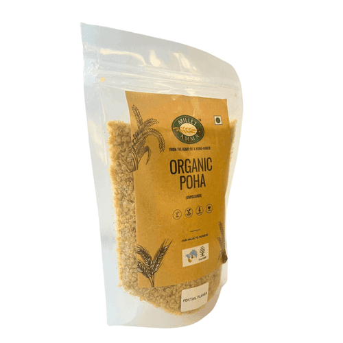 Foxtail Millet Poha Flakes Organic 500 gms