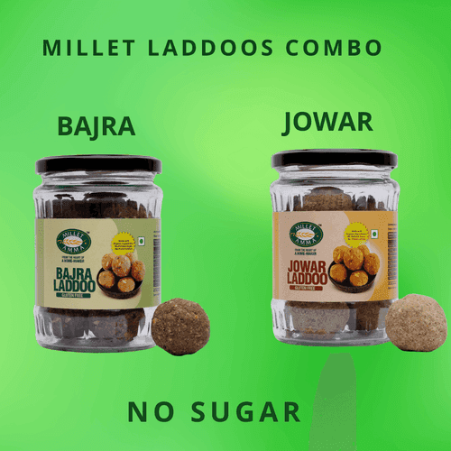 Jowar & Bajra Laddoo Combo | Pack of 2 Varieties