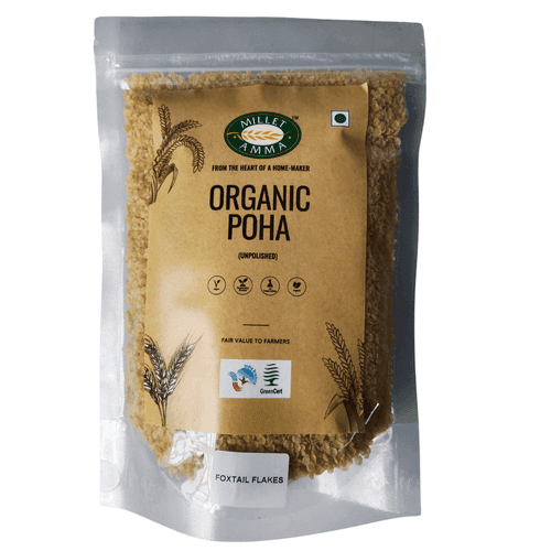 Foxtail Millet Poha Flakes Organic 500 gms