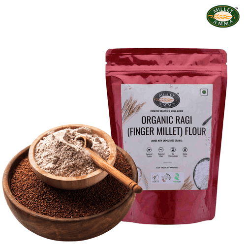 Organic Ragi (Finger Millet) Millet Flour | Gluten Free