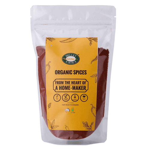 Guntur Red Chilli Whole Organic 100gm