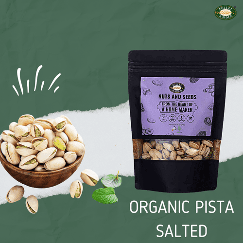 Pista Salted With Kernel Organic 250gm