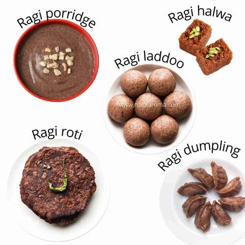 Organic Ragi (Finger Millet) Millet Flour | Gluten Free