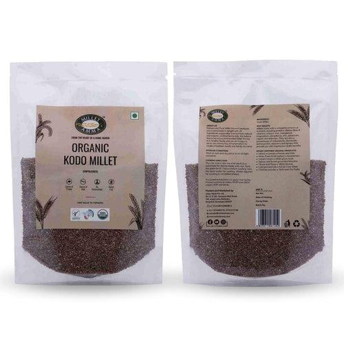 Siridhanya Grain Combo Organic Millet Pack of 5 (5kg-Each 1kg) | Positive Millets due to its balanced Nutritional Profile | Kodo , Foxtail, Little, Barnyard , Browntop Millets