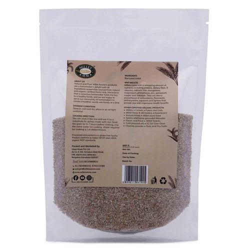 Organic Barnyard Millet Organic 500 G