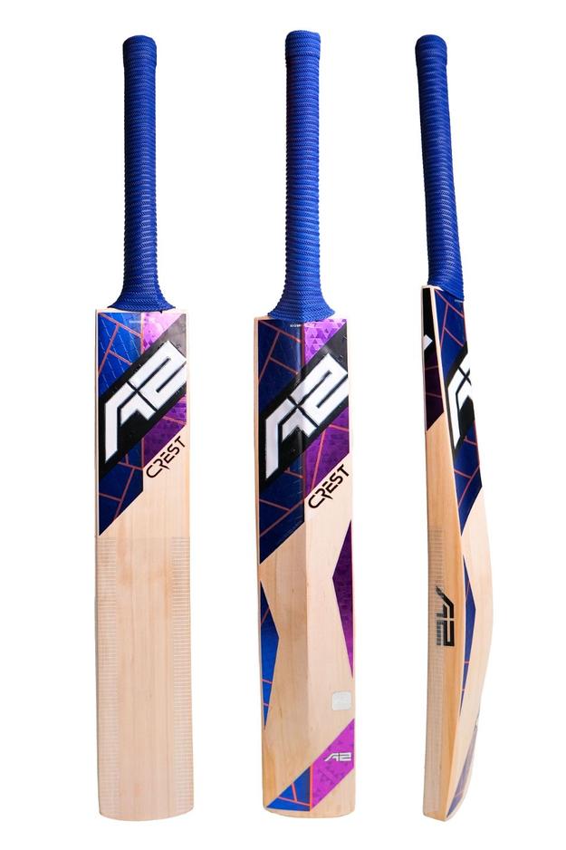 Kashmir Willow Cricket Bat - CREST