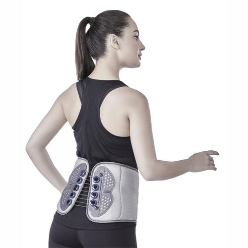 Flexi Lacepull LS Belt (Moderate Support)|Provides Support to the Lower Back |  With Lace Pull Mechanism (Grey)