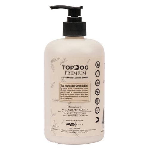 TopDog Premium Anti Dandruff Anti Itch Shampoo