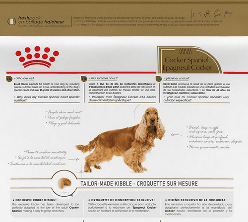 Royal Canin Cocker Spaniel Adult Dog Dry Food