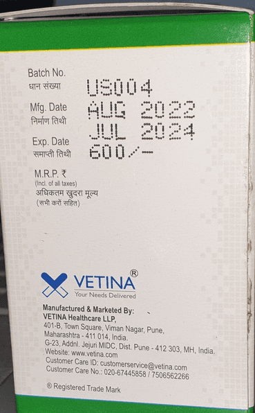 Vetina Uro Support 30TAB