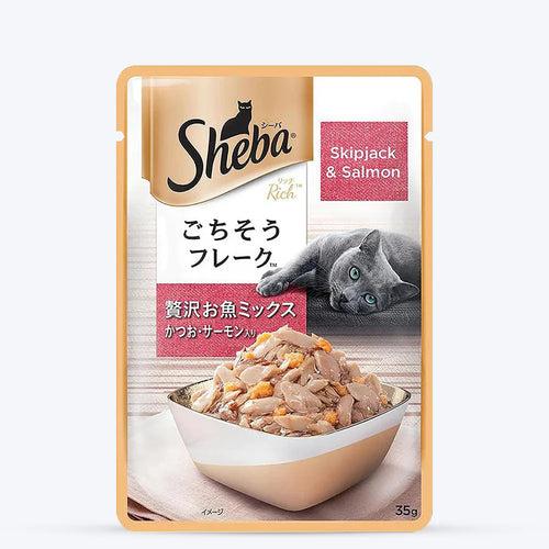 Sheba Skipjack & Salmon (35g X 12) Pack of 12