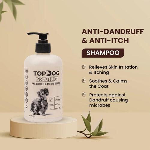 TopDog Premium Anti Dandruff Anti Itch Shampoo