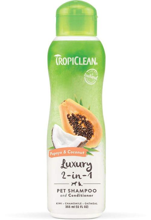 Tropiclean Luxury (Papaya & Coconut) Pet Shampoo & Conditioner