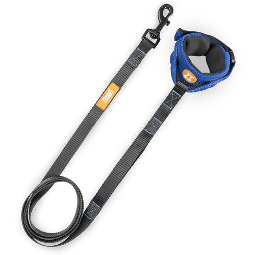 Zoomiez Hands-Free Mesh Dog Leash - Royal Blue