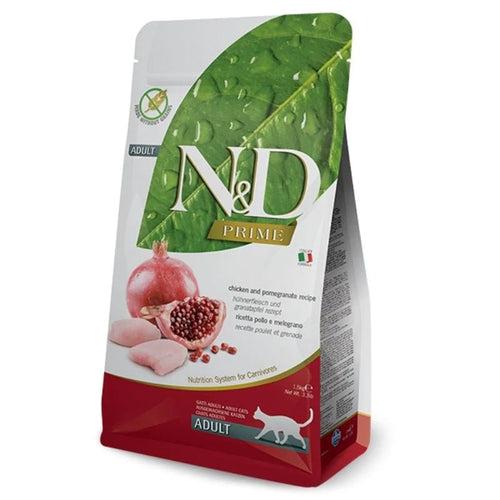 Farmina Dry Food - N&D Prime Cat Chicken & Pomegranate Adult