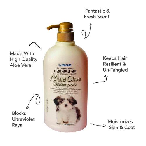 Forbis Mild Olive Puppy Shampoo