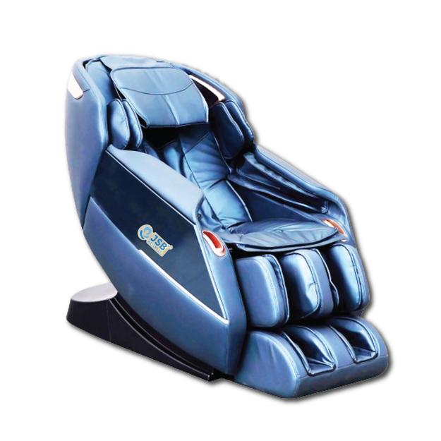 Full Body Massage Chair 3D Zero Gravity Recliner For Home - 8 Auto Massage Programs With Bluetooth & Relaxing Heat - Heavy Duty JSB MZ19 (Blue)