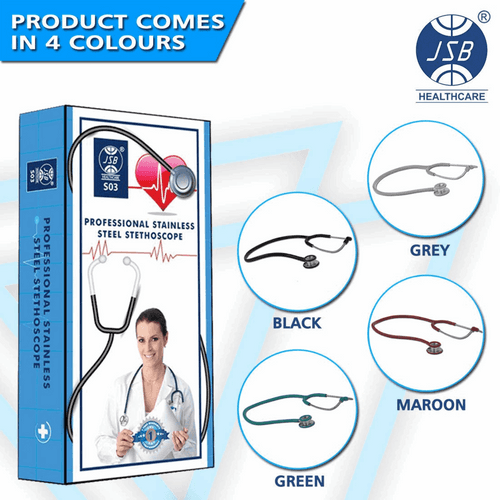 Professional Stainless Steel Stethoscope for Doctors JSB S03