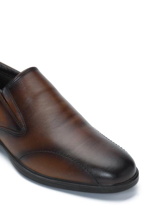 City EC-04 Men's Brown Formal Shoes