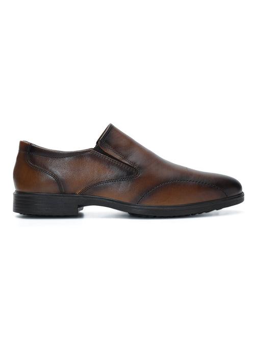 City EC-04 Men's Brown Formal Shoes