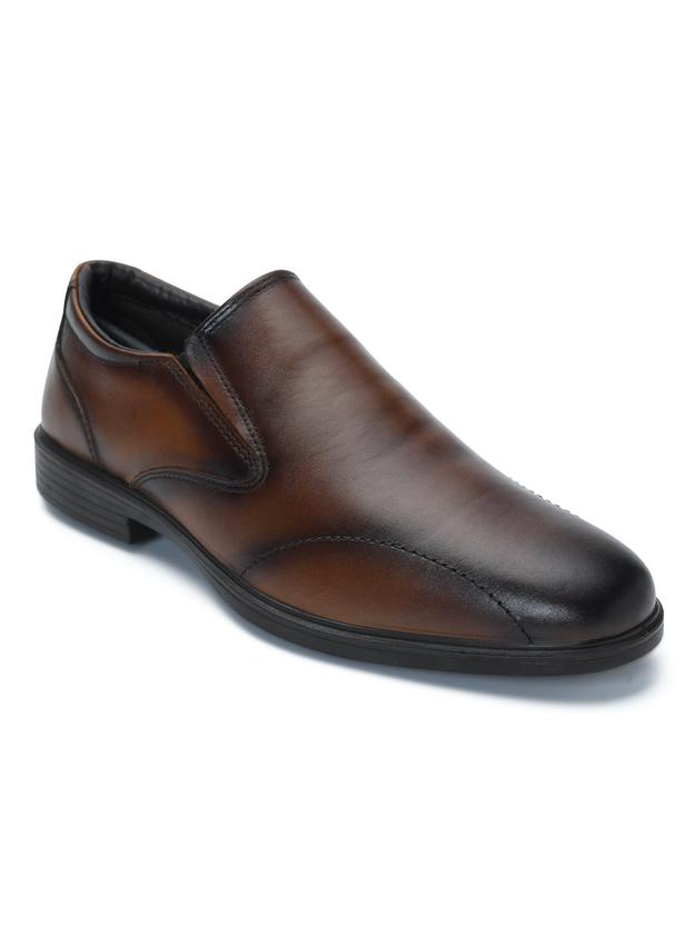 City EC-04 Men's Brown Formal Shoes