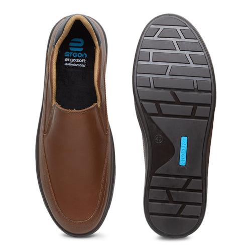 Denver ED-03 Men Black Dress Casual Shoes