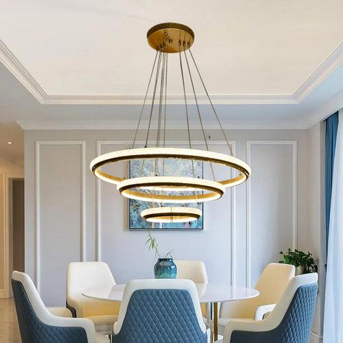 Houston LED Smart Voice Assist Chandelier