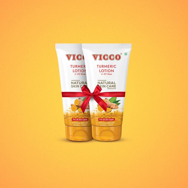 Vicco Turmeric Lotion In Oil Base