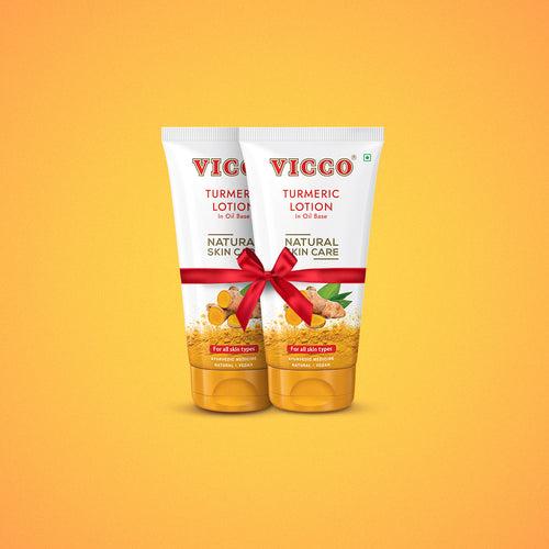 Vicco Turmeric Lotion In Oil Base