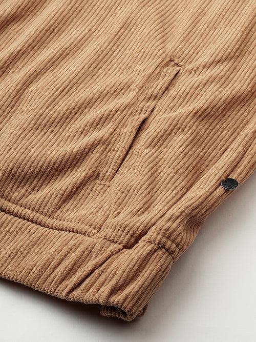 CORDUROY SWEATSHIRT W/ HOODIE