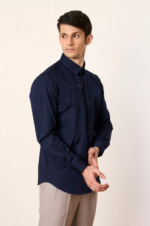 Midnight Urban Buckle Shirt