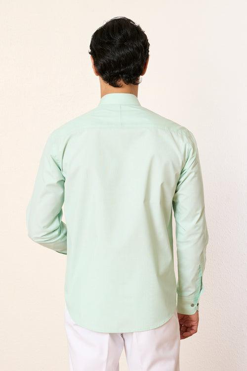 Mint Dual Pocket Shirt