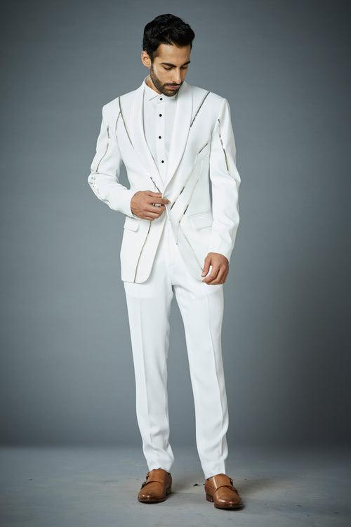 WHITE SHINE CONCEPT TUXEDO SET