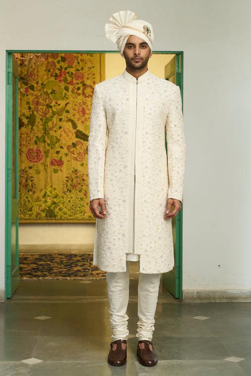 Mogra Anmol Sherwani Set