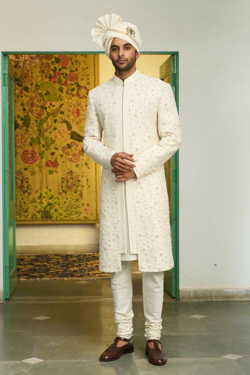 Mogra Anmol Sherwani Set