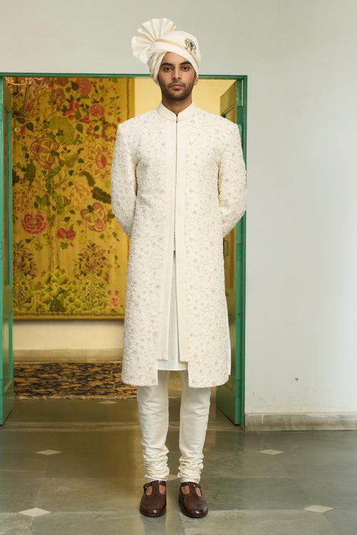 Mogra Anmol Sherwani Set